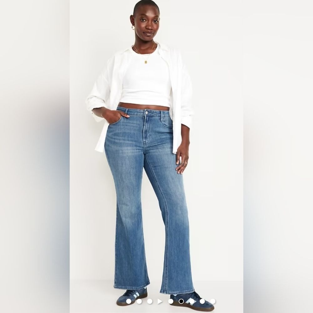 Old Navy High Rise WOW Flare Jeans Size 18